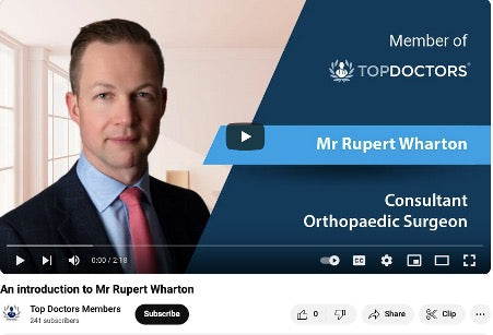 Rupert Wharton is now reviewable on TopDoctors